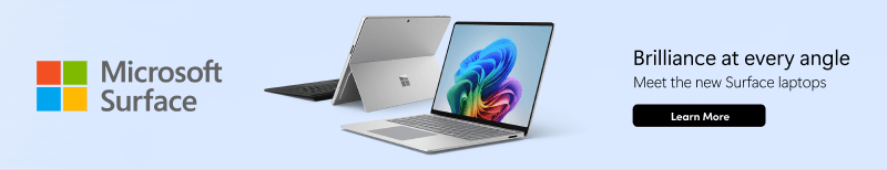 Brilliance at every angle meet the new surface laptops
