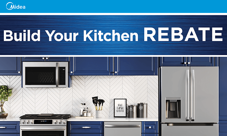 Save $400 Instantly on Midea Kitchen Packages Rebates Image