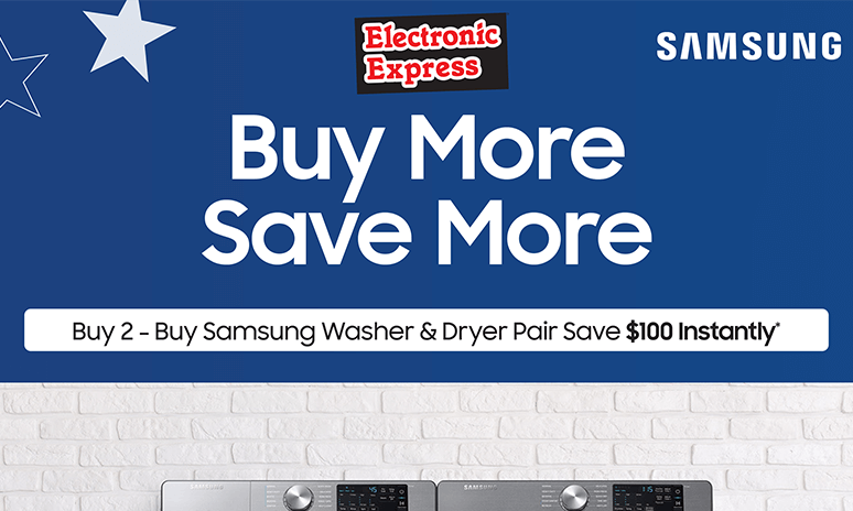 Samsung Laundry Buy More Save More Rebates Image