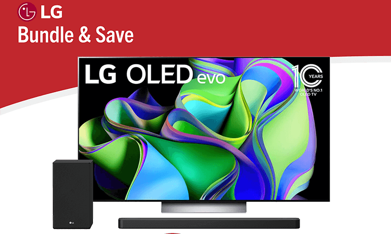 Rebates Image - LG TV and Soundbar Bundle Rebate