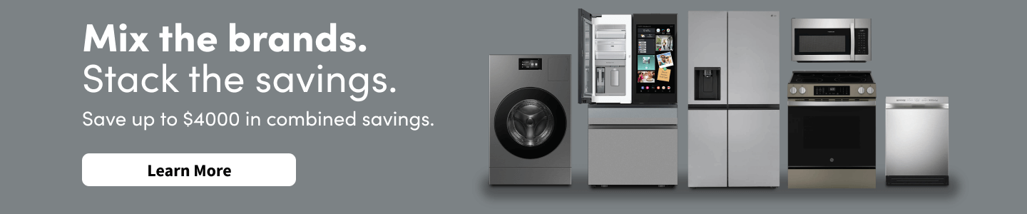 Stack and save mix the brands stack the savings.