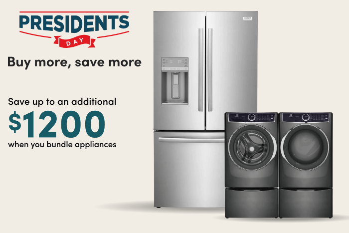 Presidents Day Buy More Save More up to $1200 off