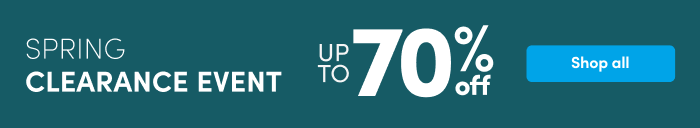 Spring Clearance Event Up to 70% Off Shop all