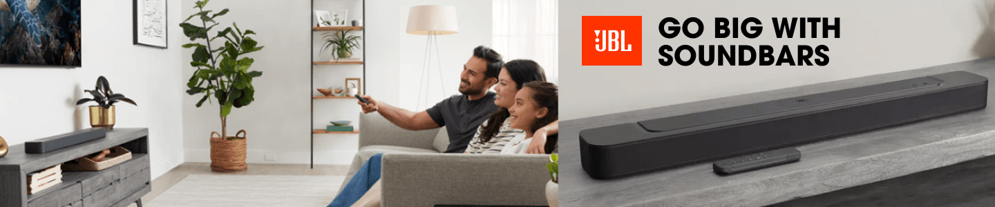 JBL Go big with soundbars