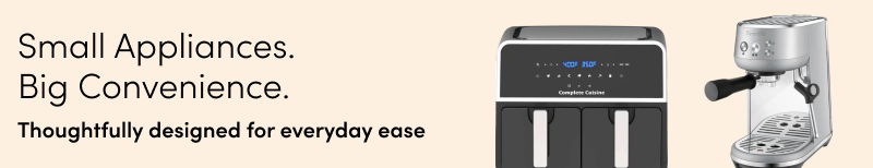 Small Appliances Big Convenience.
