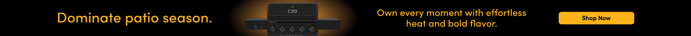 Domindate patio Season own ever moment with effortless heat and bold flavor