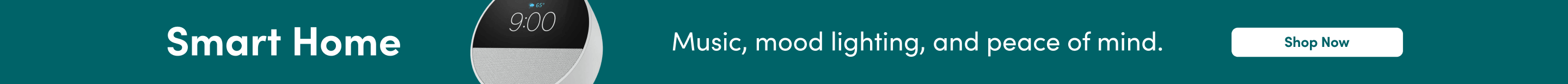 Music, mood lighting and peace of mind