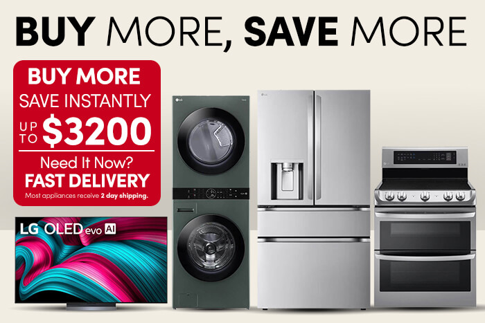 Buy More, Save More. Buy and save up to $3200 instantly.