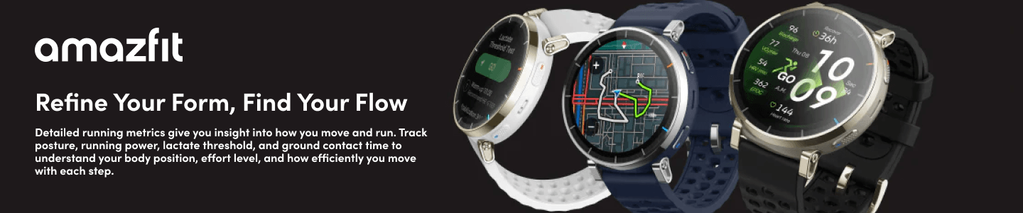 AmazFit Refine your form, Find your flow