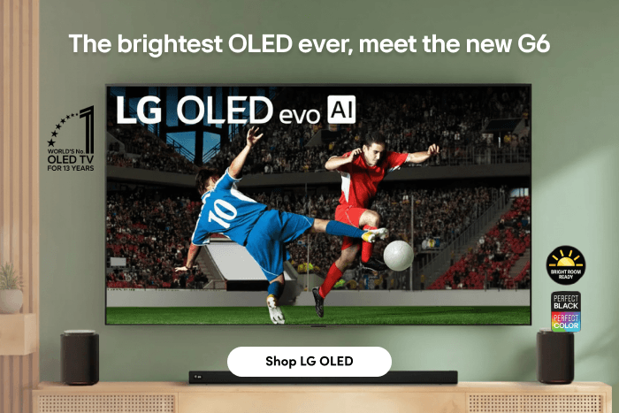 The brightest OLED ever Meet the new G6 LG Oled