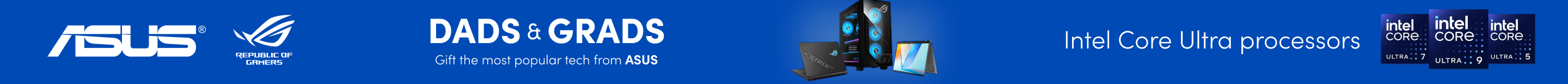 Dads and Grads gift the most popular tech from Asus