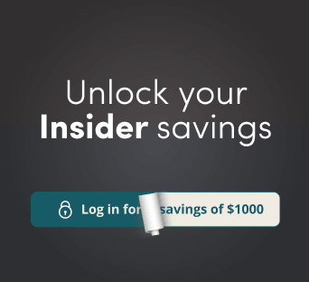 Unlock your Insider savings lgo in for savings of $1000