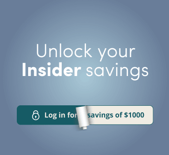 Unlock your Insider savings lgo in for savings of $1000