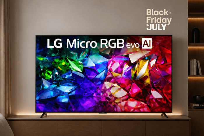 Save up to $400 on LG TVS shop tvs Black Friday in July