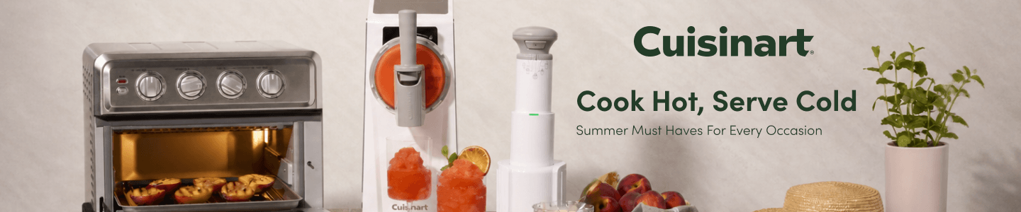 Cusinart Cook Hot Serve Cold Summer must haves for every occasion