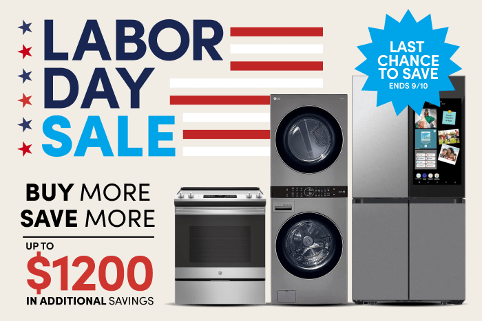 LG Labor Sale Buy More Save More Up To $1200 In Additional Savings