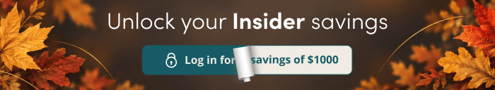 Unlock your Insider Savings