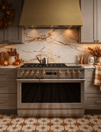 Monogram double range and ventalation hood