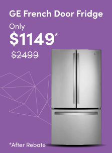 GE French Door Fridge Only $1149 After Rebate