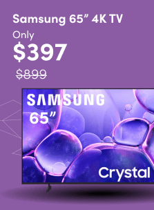 Samsung 65 4k TV Only $397