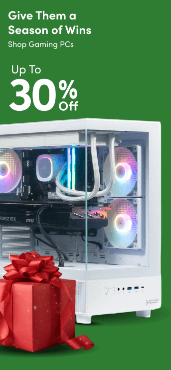 Give Them a Season of Wins Up To 30% Off Shop Gaming PCs