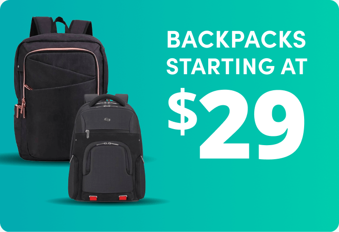 Backpacks Starting at $29 Shop Backpacks
