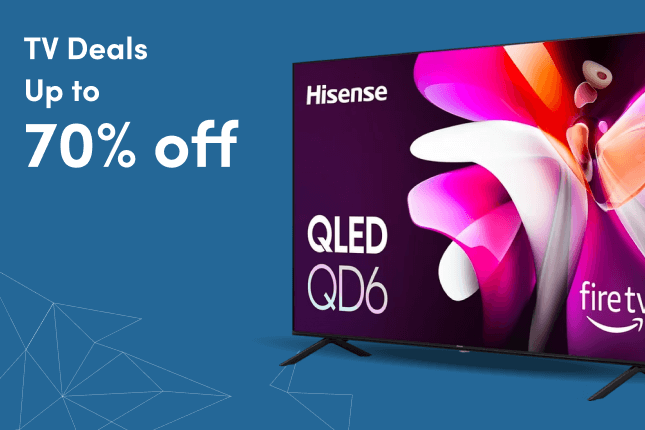 TV Deals Up to 70% Off