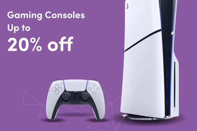 Gaming Consoles Up to 20% off