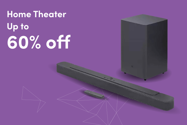 Home Theater Up to 60% Off