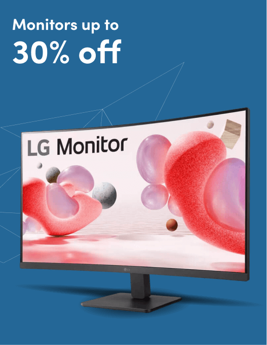 Monitors Up to 30% Off