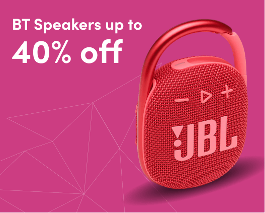 Bluetooth Speakers Up to 40% Off