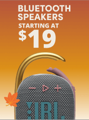 Bluetooth Speakers starting at $19