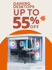 Desktops up to 55% off