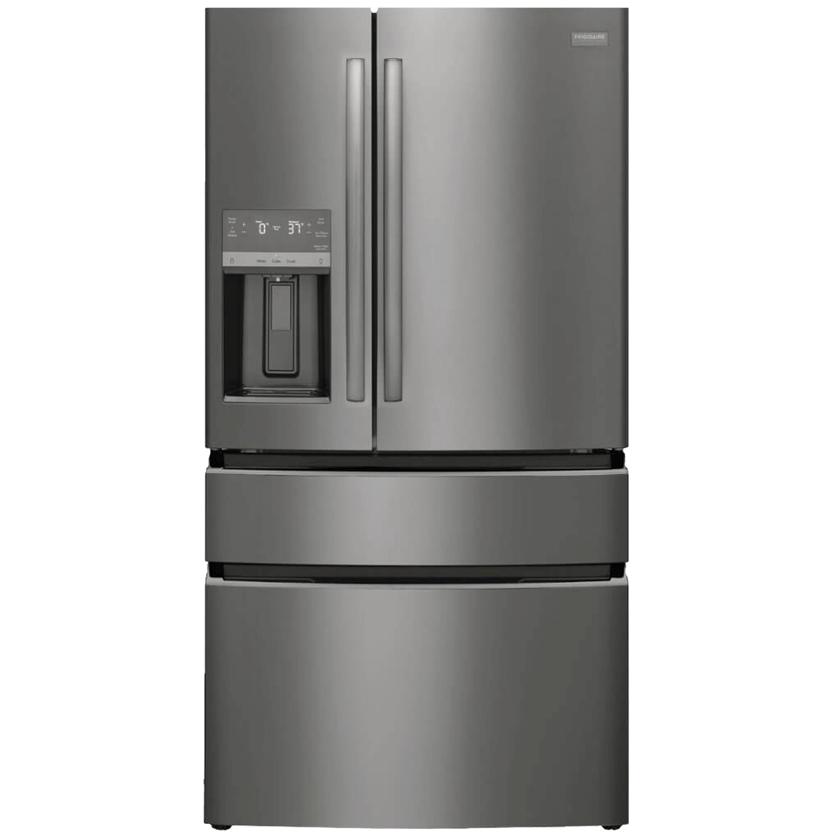 Black Stainless Steel Refrigerator