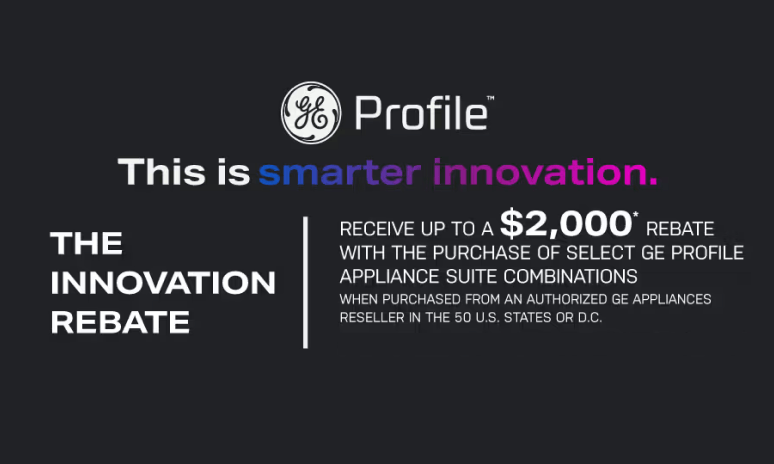 GE Profile Rebate