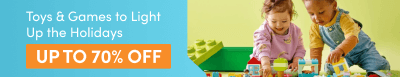 Up to 70% Toys & Games
