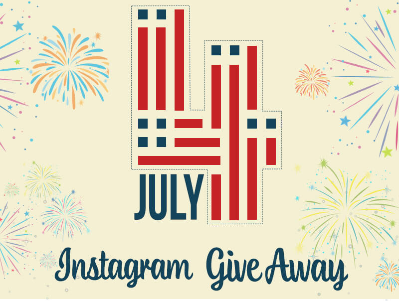 July Fourth Instagram Giveaway