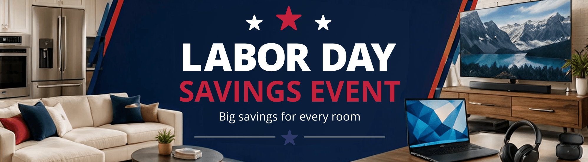 Labor Day Savings Event Big Savigns for every room