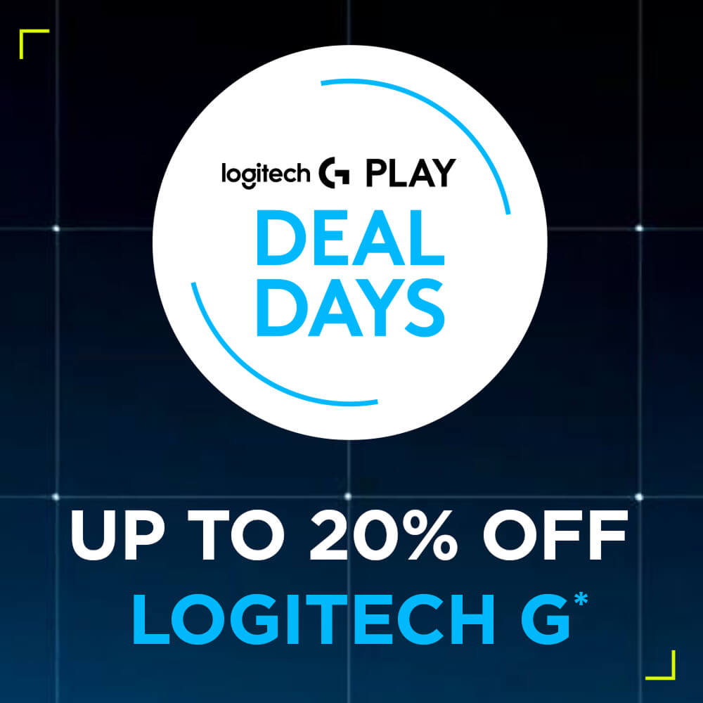 Logitch G PLAY Deal Days: Up to 20% Logitech G