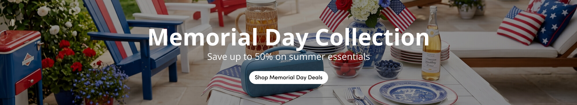 Memorial Day Collection Save up to 50% on summer essentials