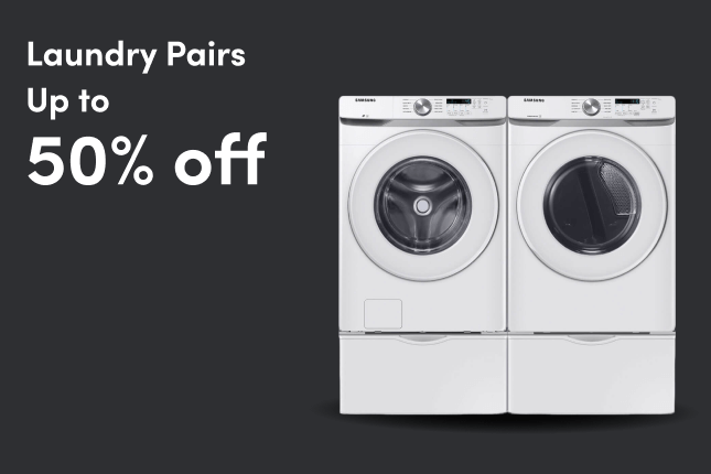 Laundry Pairs up to 50% Off