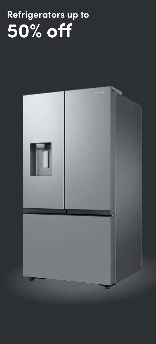 Refrigerators Up to 50% Off