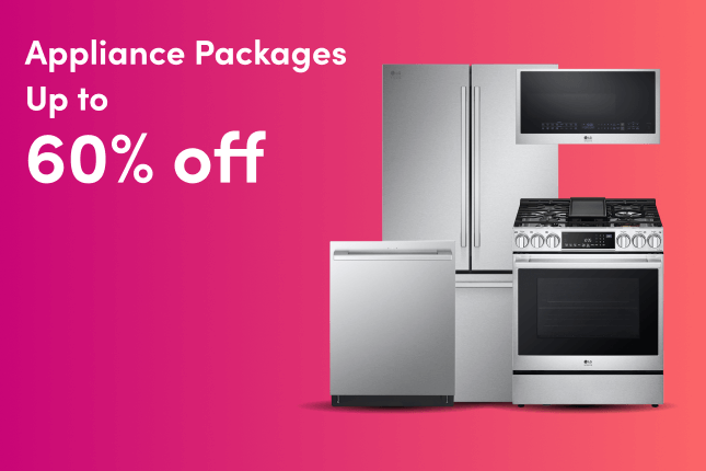 Appliances Up to 60% Off