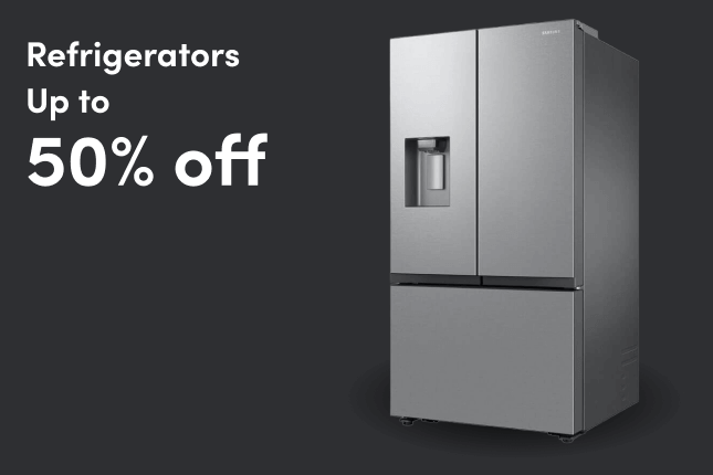 Refrigerators Up to 50% Off