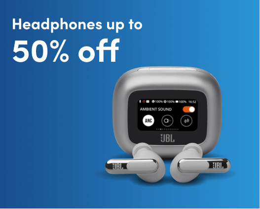 Headphones Up to 50% Off