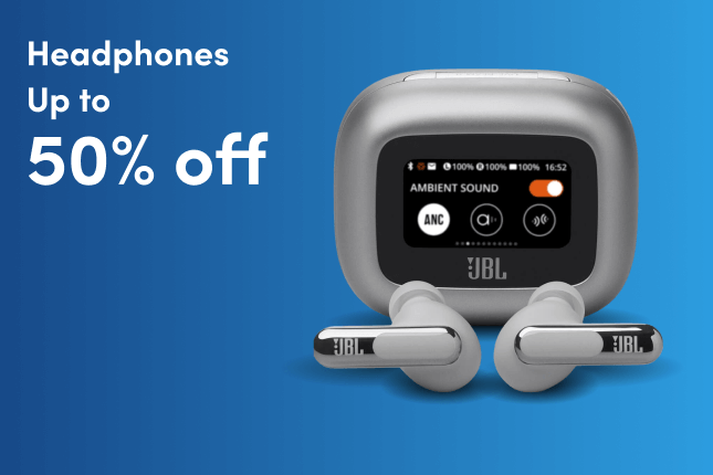 Headphones Up to 50% Off