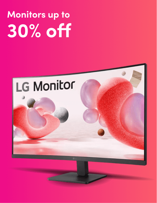 Monitors Up to 30% Off