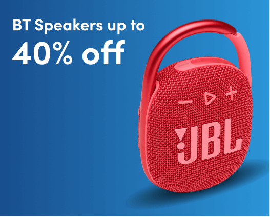 Bluetooth Speakers Up to 40% Off