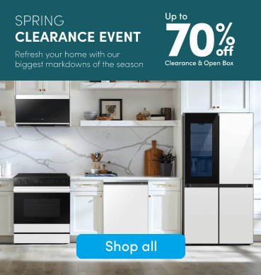 Spring Clearance Event Up to 70% Off Clearance Open Box Floor Models Shop all