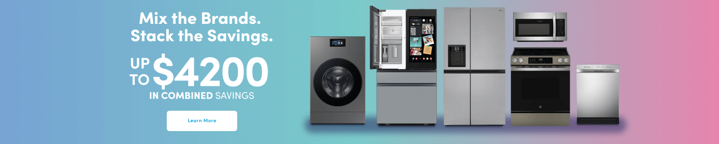 Mix The Brands Stack the Savings Up to $4200